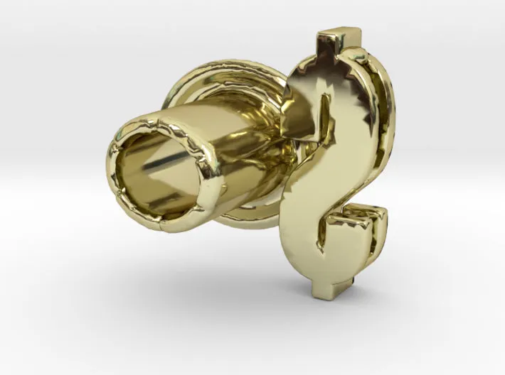 ($) Round 3D Eyelet 3/16 Inch Left Hole