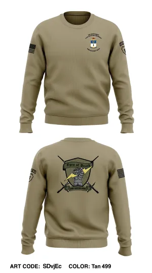 1-21 IN Fire Support Element  Store 1 Core Men's Crewneck Performance Sweatshirt - sceCH6