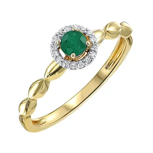 10KT Yellow Gold & Diamond Price Point Fashion Ring  - 1/10 ctw