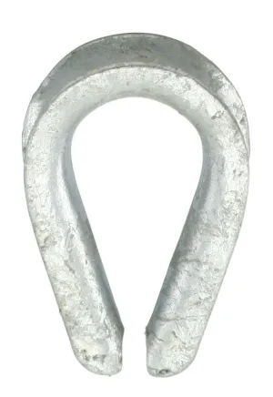 1/4" Heavy Duty Wire Rope Thimble