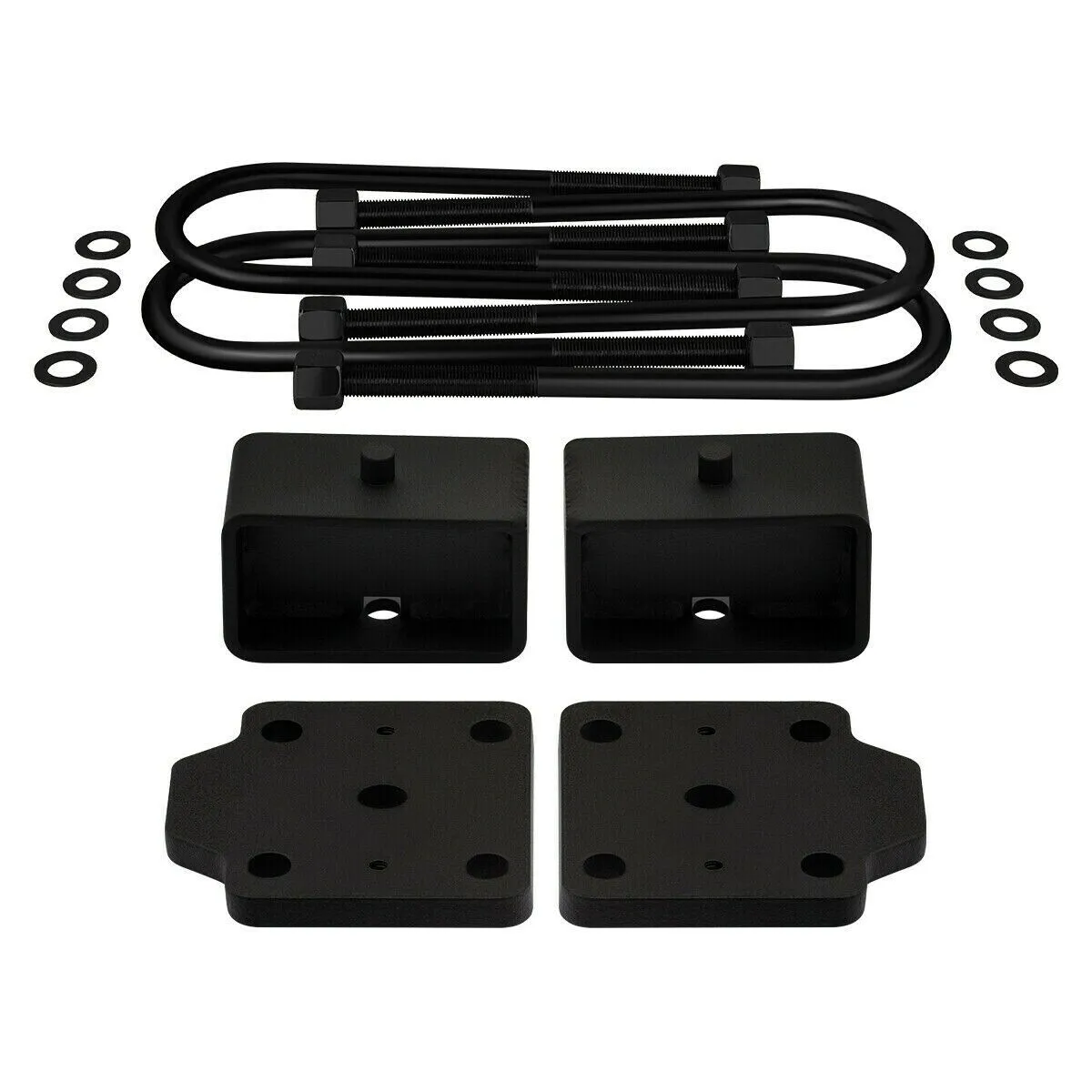 1999-2007 Chevrolet Silverado 1500 4WD Full Suspension Lift Kit with Rear U-Bolt Flip Kit & MAX Performance Shocks