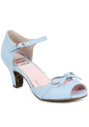 2 Peep Toe Sandal With Bow Detail