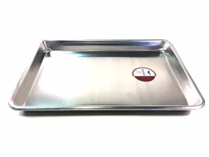 25 7/8" x 17 7/8" x 2" Heavy-Duty Aluminum Pan