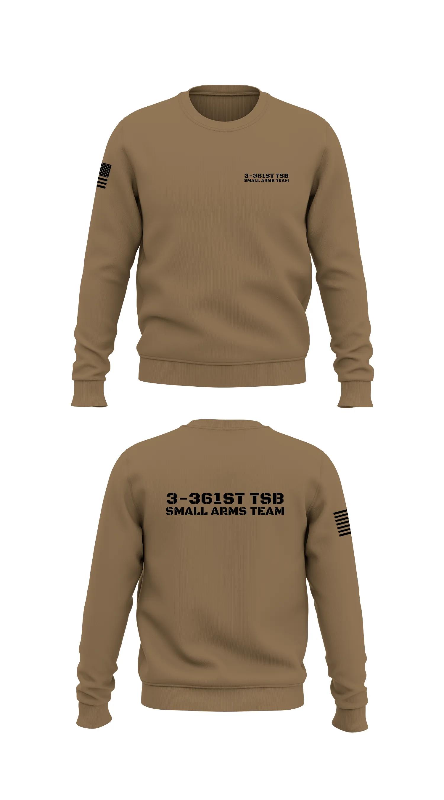 3-361st TSB Small Arms Team Store 1 Core Men's Crewneck Performance Sweatshirt - 59960114128