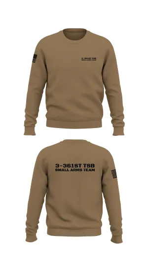3-361st TSB Small Arms Team Store 1 Core Men's Crewneck Performance Sweatshirt - 59960114128