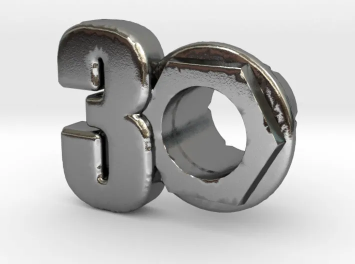 (3) Octagon 3D Eyelet 4/16 Inch Right Hole