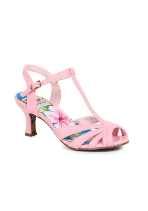 3 Peep Toe T Strap Sandal