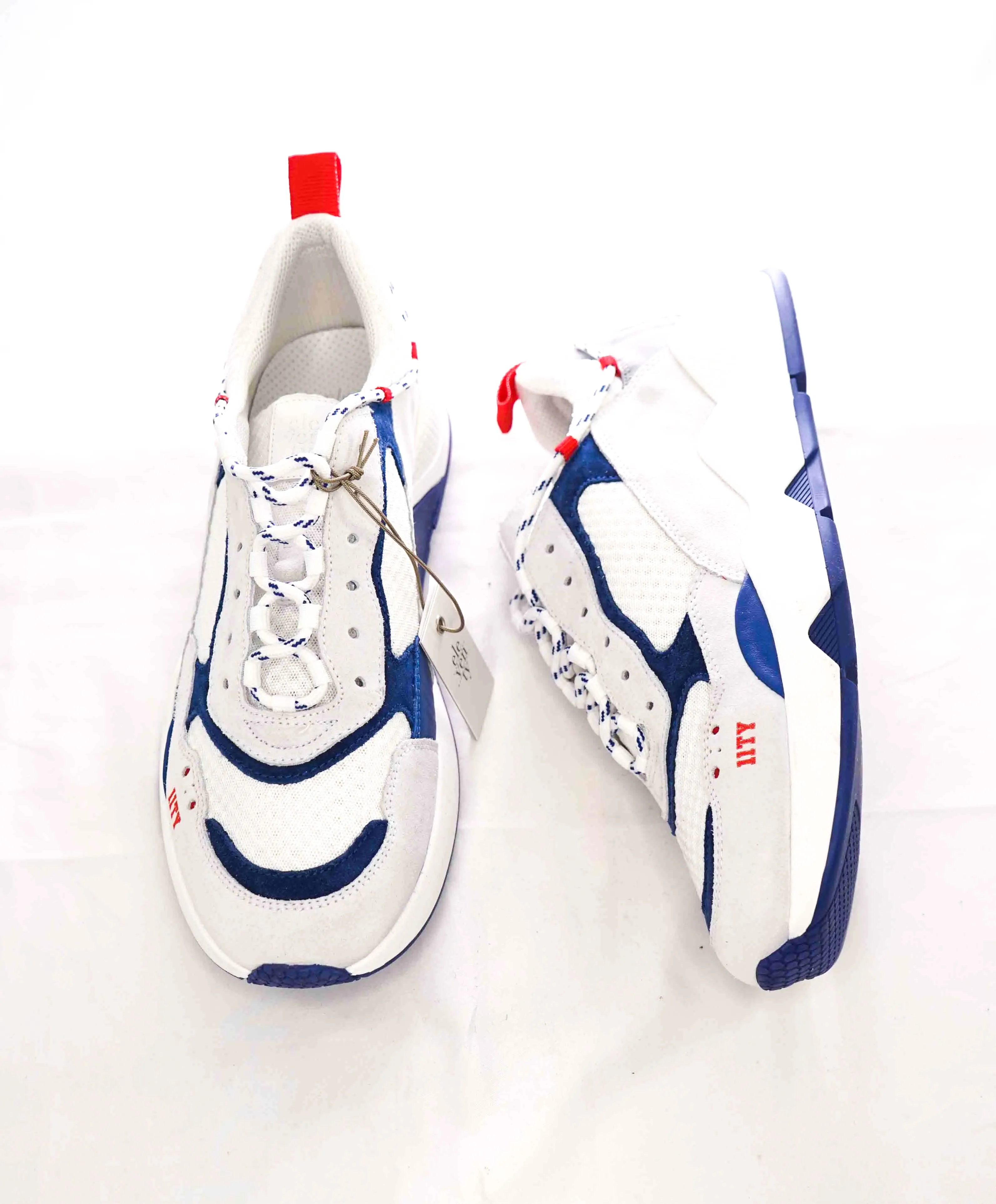 $495 ELEVENTY - 11ty Triple S Mixed Media Unique Sneaker - 9 US (42EU)