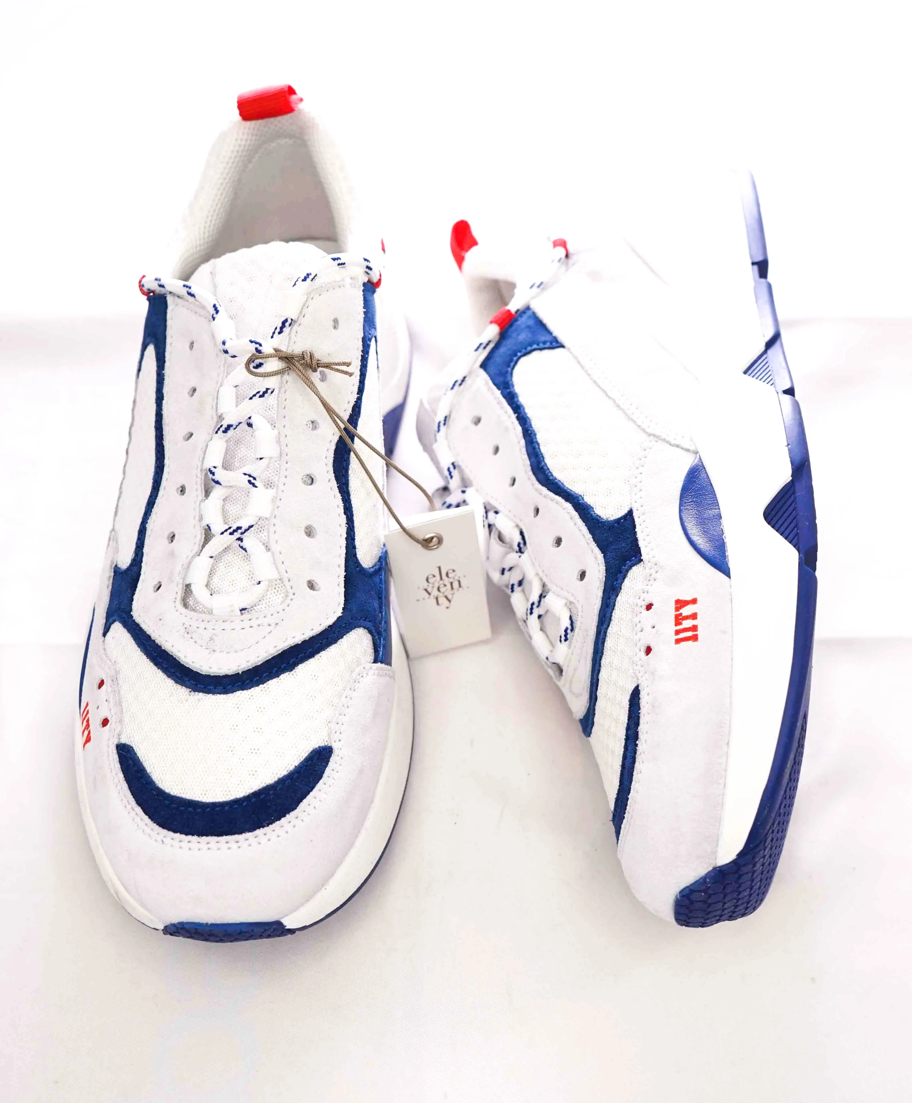 $495 ELEVENTY - 11ty Triple S Mixed Media Unique Sneaker - 9 US (42EU)