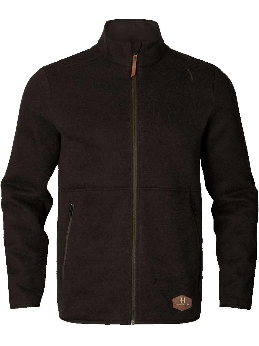 50% OFF HARKILA Metso Full Zip Sweater - Mens - Shadow Brown - Size: LARGE