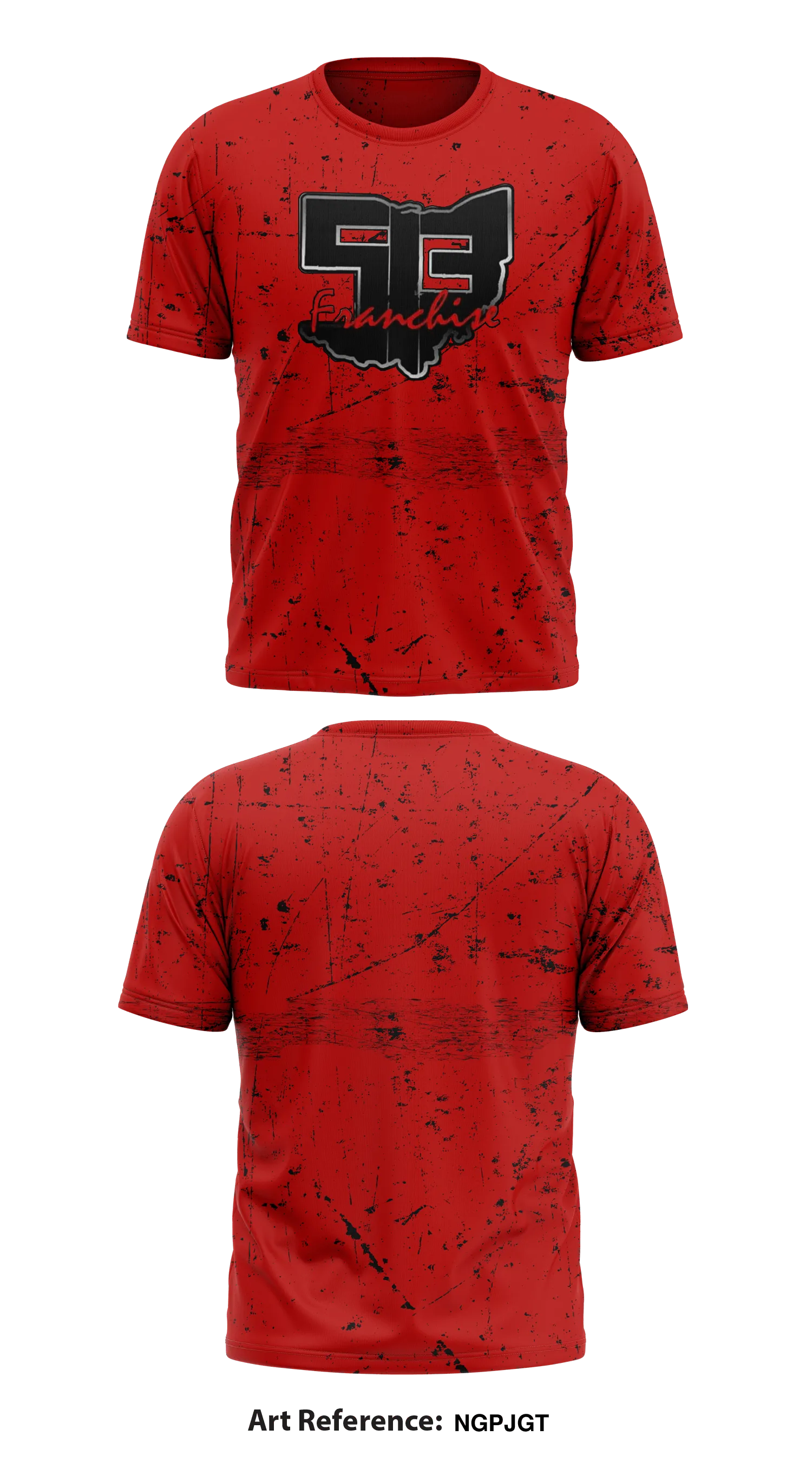 513 Franchise  Store 1 Core Men's SS Performance Tee - ngPjgt