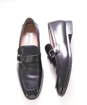 $795 SALVATORE FERRAGAMO - Blacka Gancini Bit Loafer - 8.5 D US