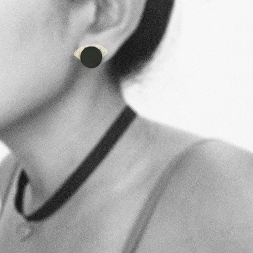 Abstract Pair - All eyes on you earring studs