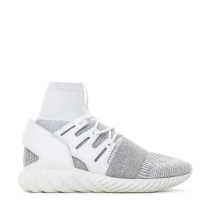 Adidas Originals Tubular Doom PK Primeknit White Grey BY3553