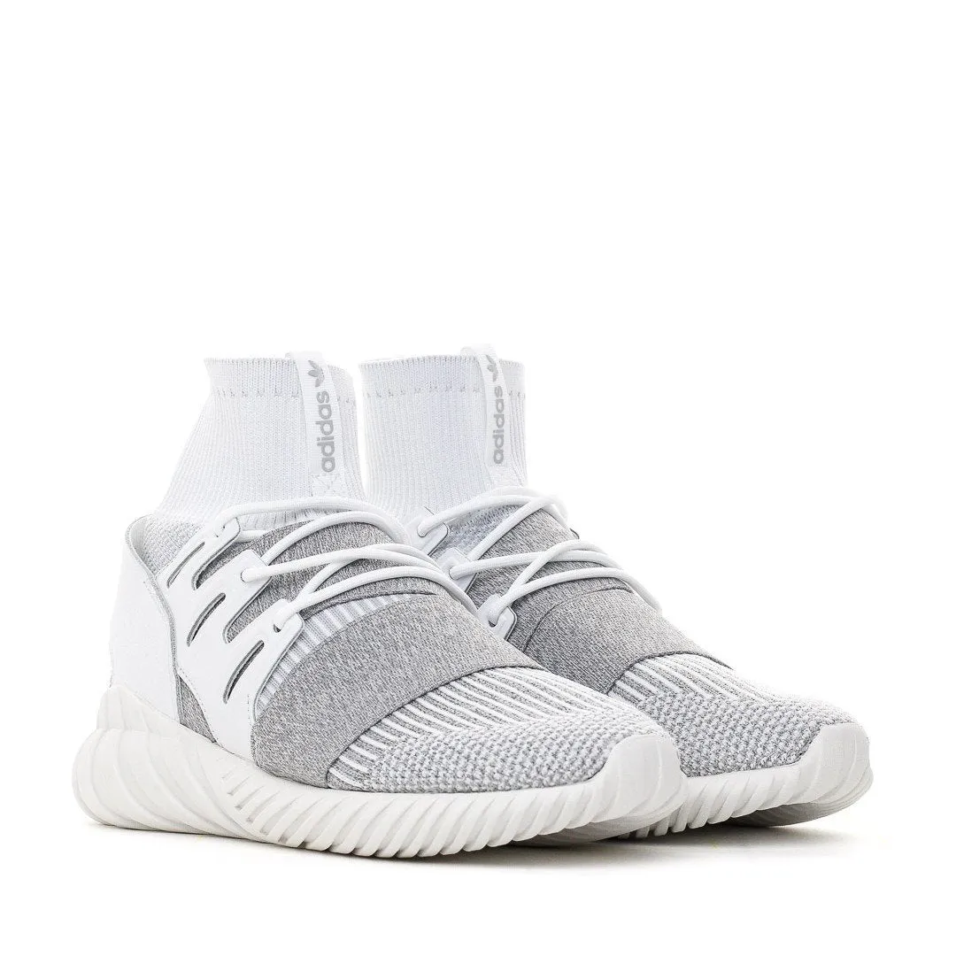 Adidas Originals Tubular Doom PK Primeknit White Grey BY3553