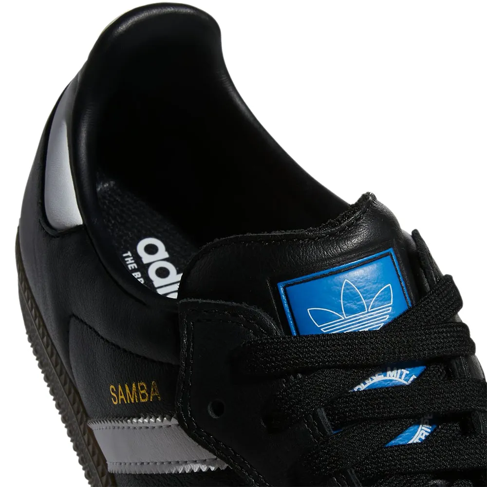 adidas Samba ADV shoes core black/cloud white/gold metallic