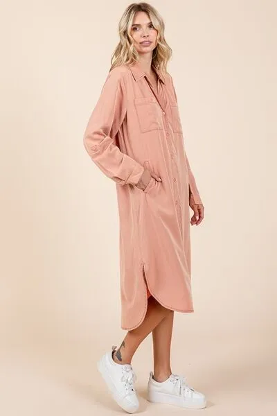 Always Effortless Burnt Coral Dress