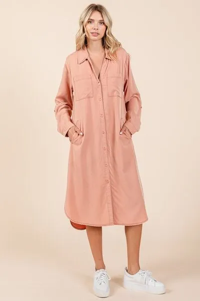Always Effortless Burnt Coral Dress