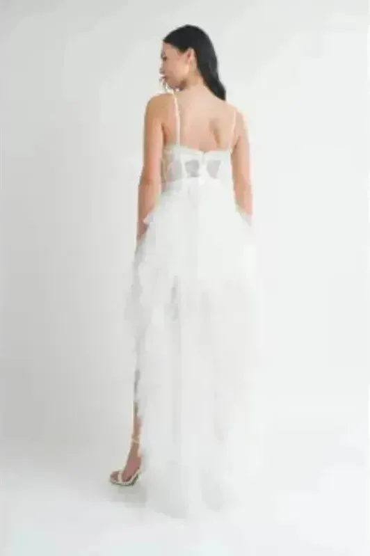 Angela Tulle Maxi Dress