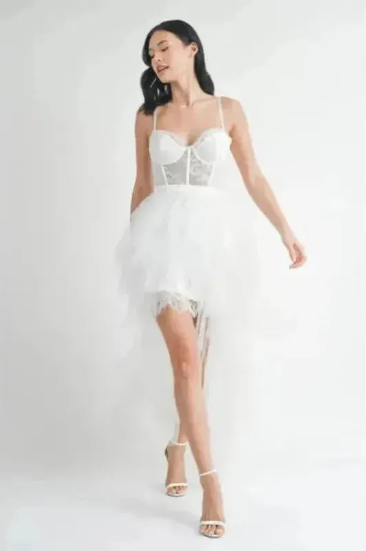 Angela Tulle Maxi Dress