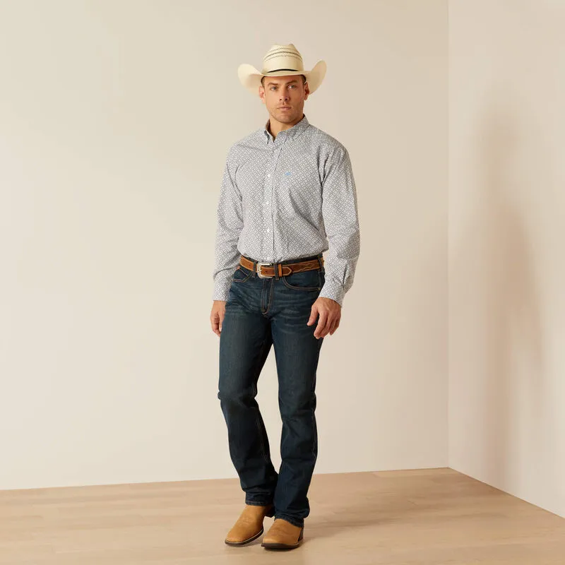 Ariat 10051513 Ronald LS Blue