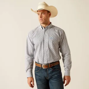 Ariat 10051513 Ronald LS Blue