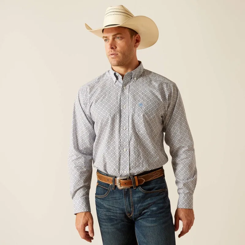 Ariat 10051513 Ronald LS Blue