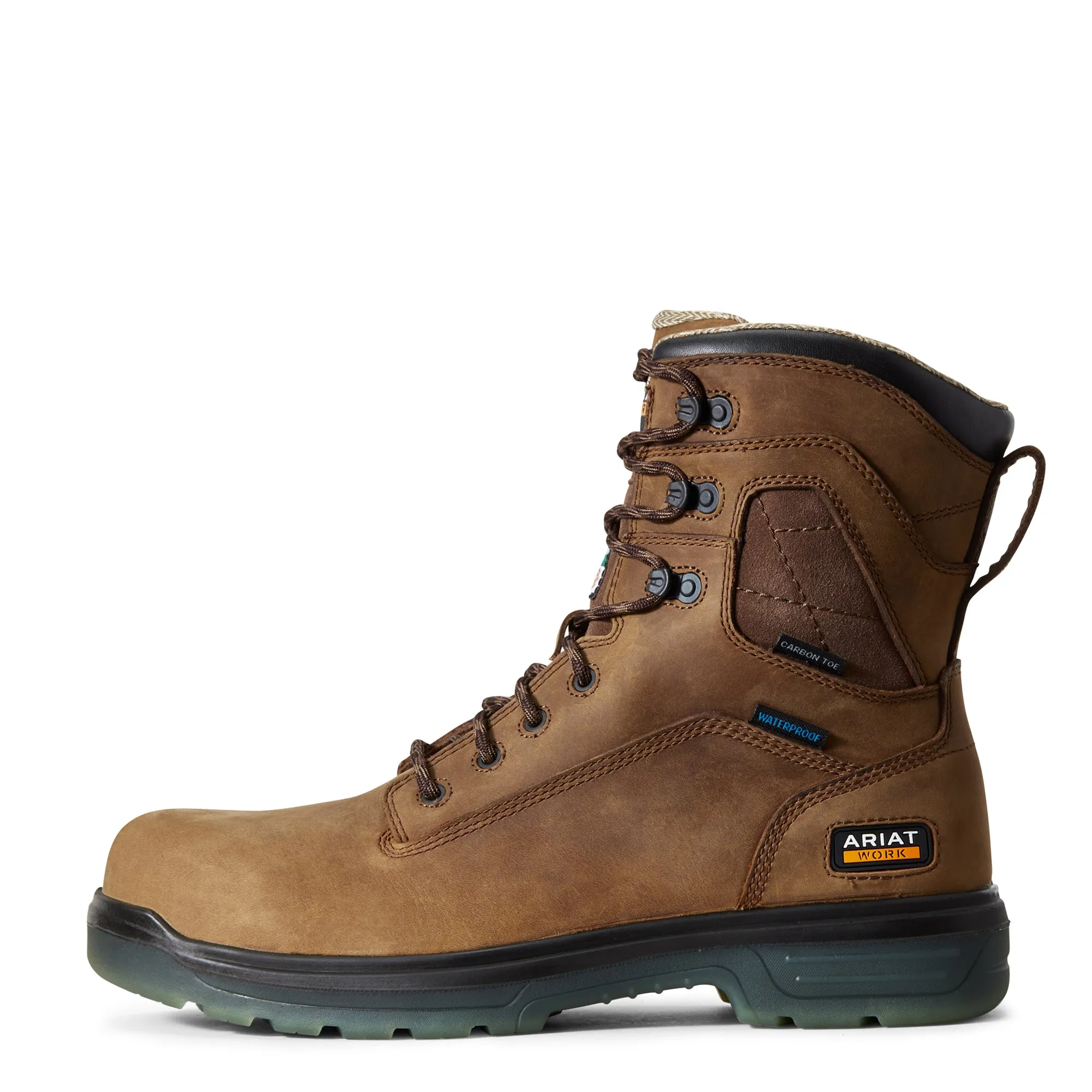 Ariat Men's Turbo 8" CSA Waterproof Carbon Toe Work Boot