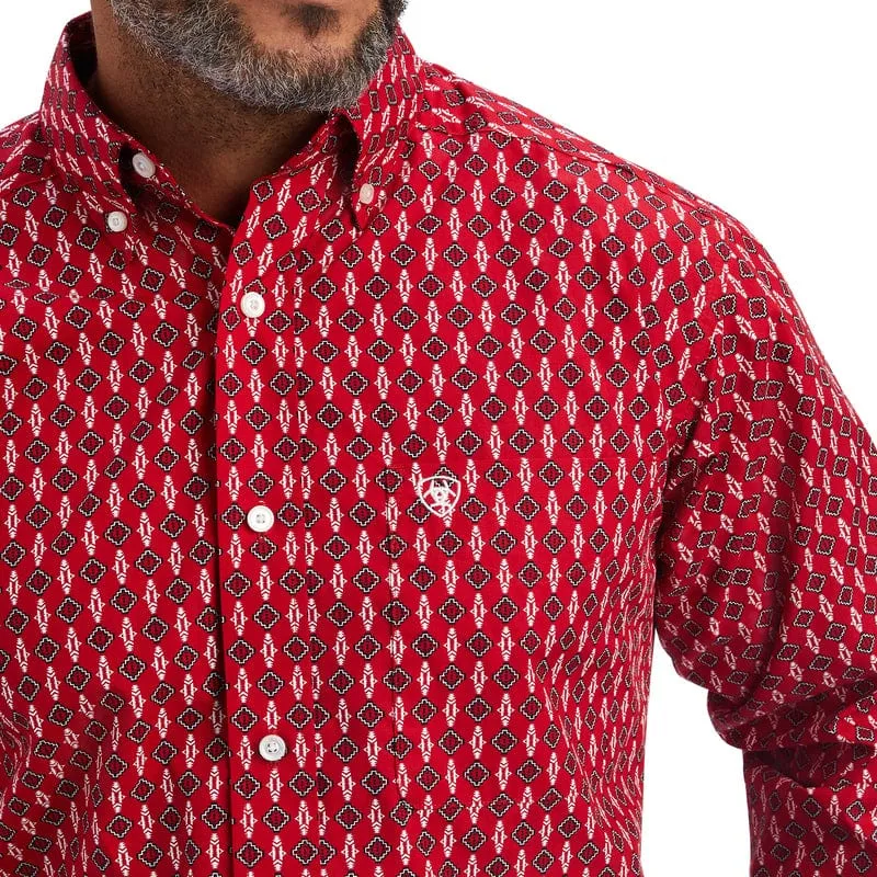 Ariat Shirt Mens Fitted Noland