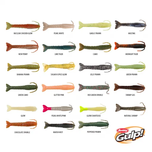 BERKLEY GULP SHRIMP LURES
