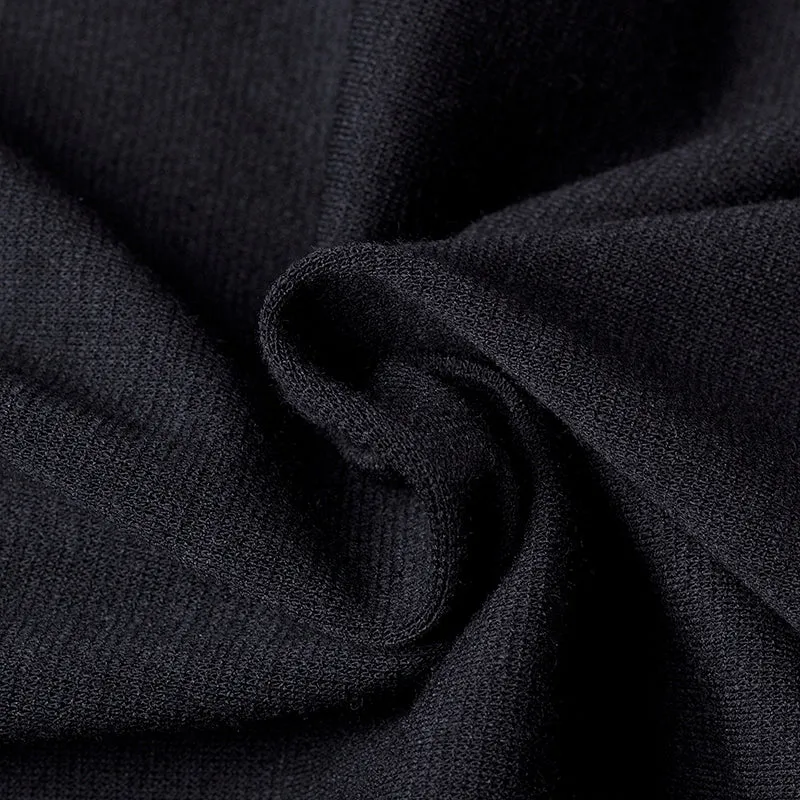 Betty Elegant Career Color block Knit Dress
