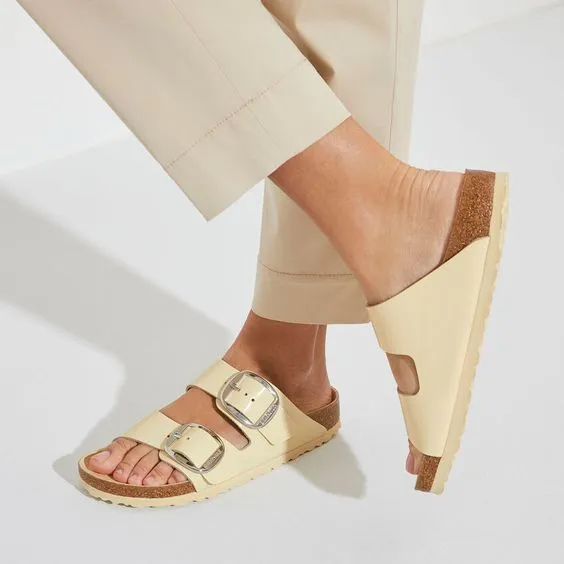 BIRKENSTOCK- ARIZONA BIG BUCKLE HIGH SHINE SANDAL