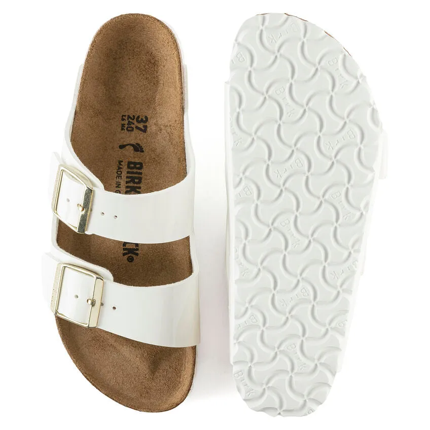 BIRKENSTOCK- ARIZONA BIRKO-FLOR PATENT SANDAL