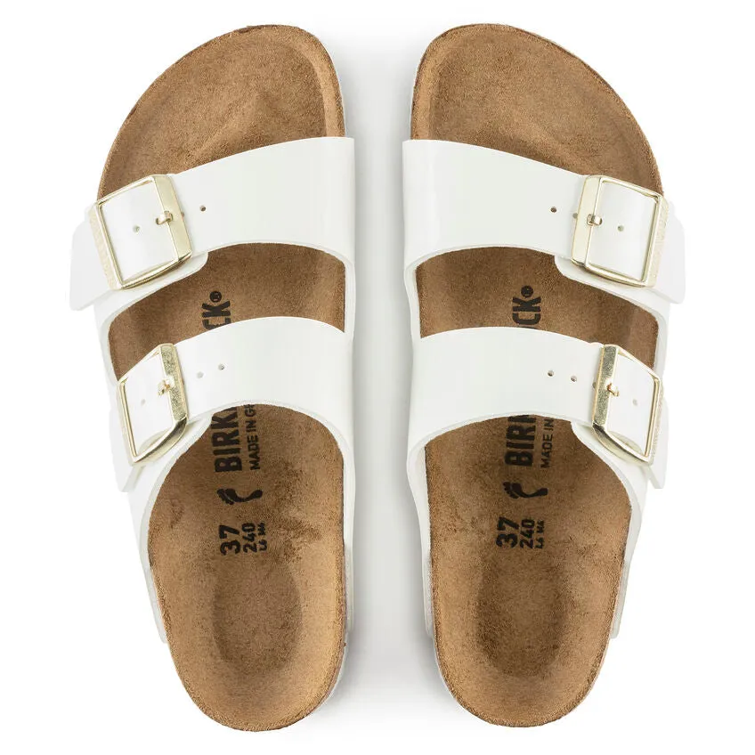 BIRKENSTOCK- ARIZONA BIRKO-FLOR PATENT SANDAL