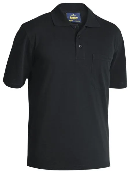 Bisley Poly/Cotton Polo Black