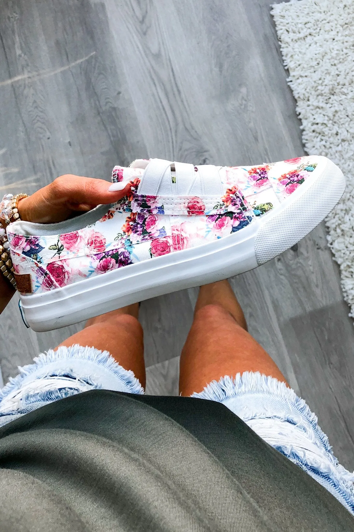 Blowfish Marley Sneakers- Off White Starbella Print