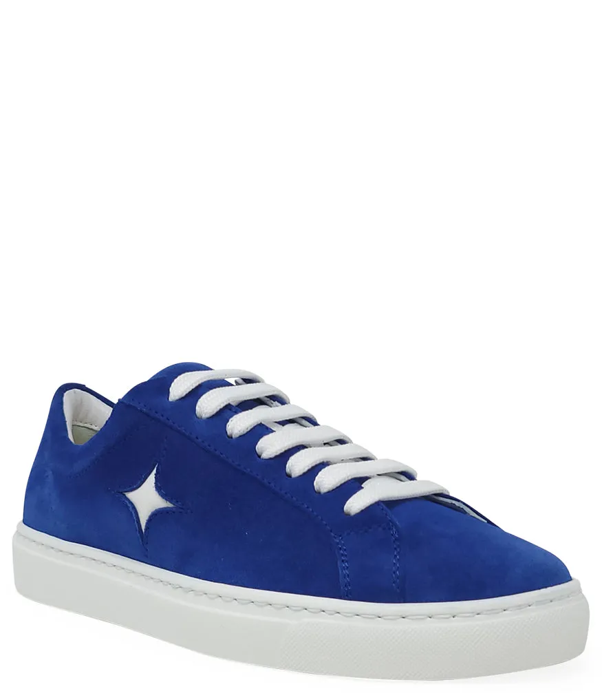 Blue Suede Sirius Star Womens Sneaker