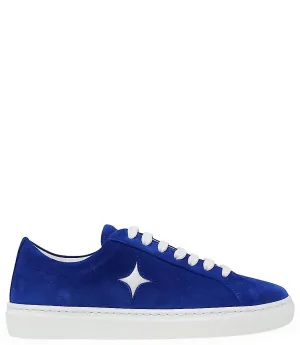Blue Suede Sirius Star Womens Sneaker