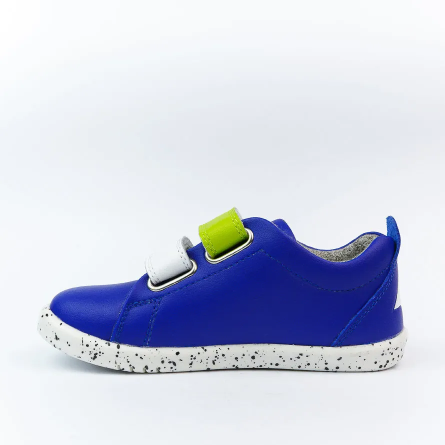 Bobux IW Grass Court Switch Blueberry (Lime   White)