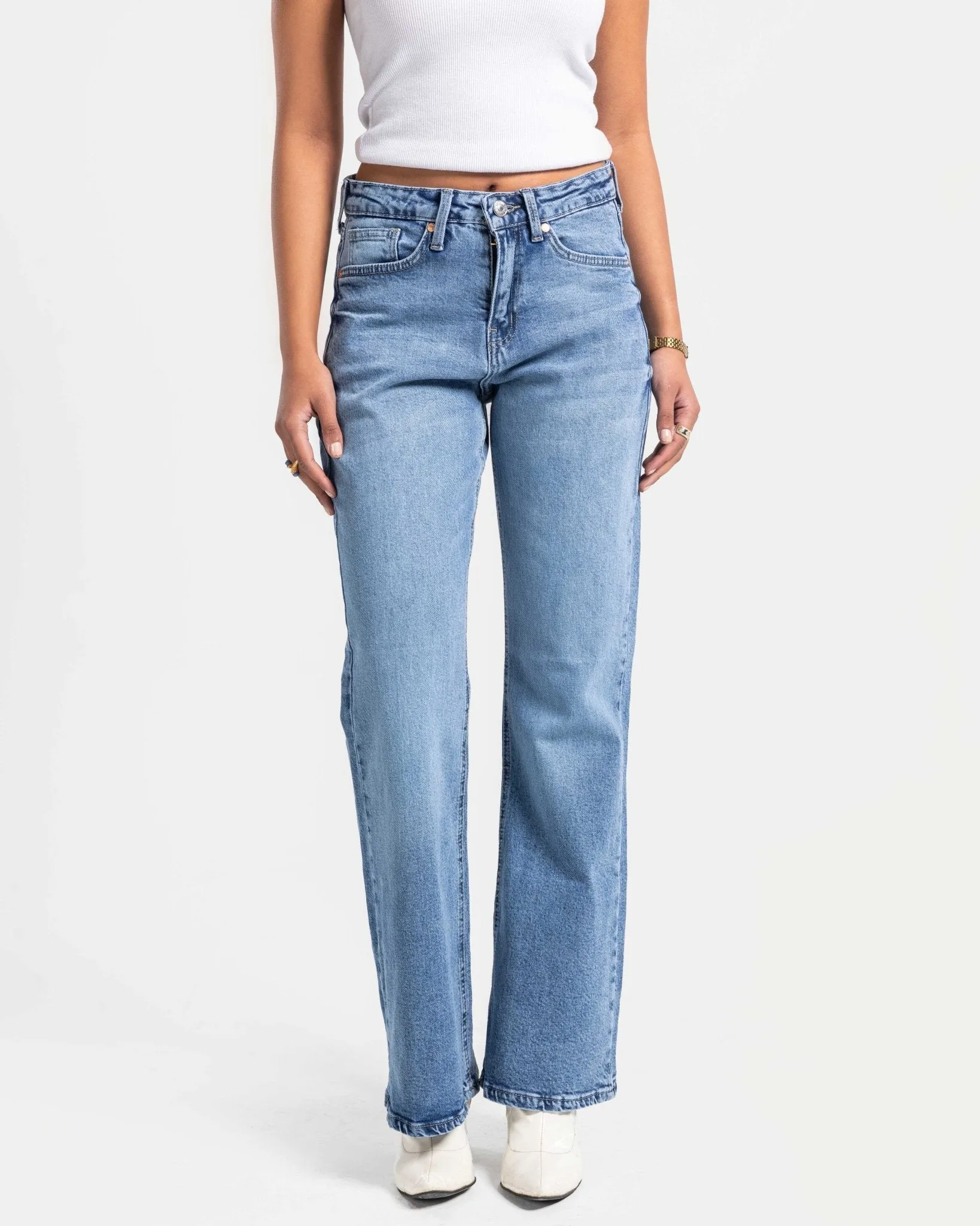Boot Cut - Light Blue Jeans