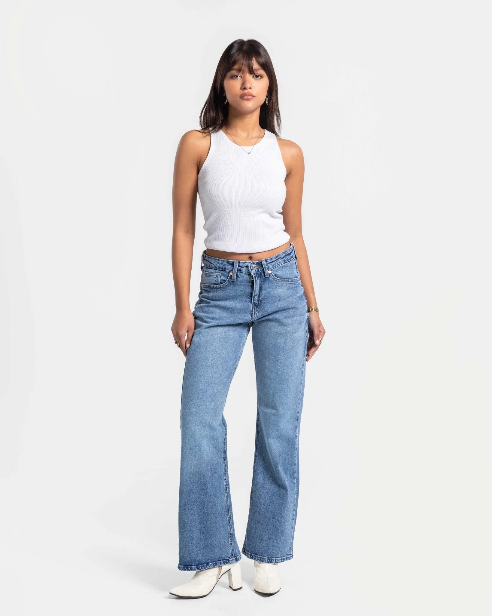 Boot Cut - Light Blue Jeans