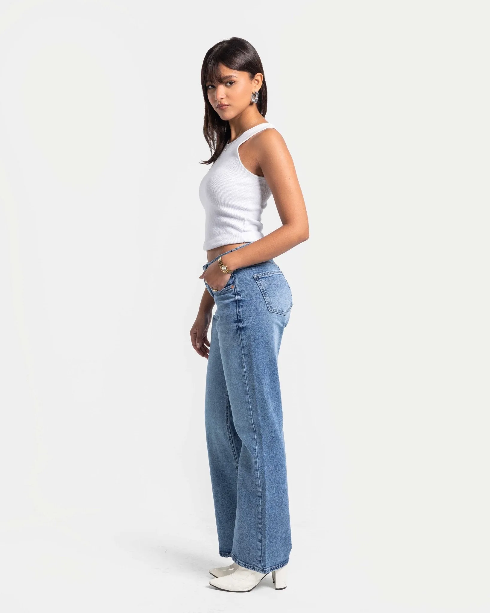 Boot Cut - Light Blue Jeans