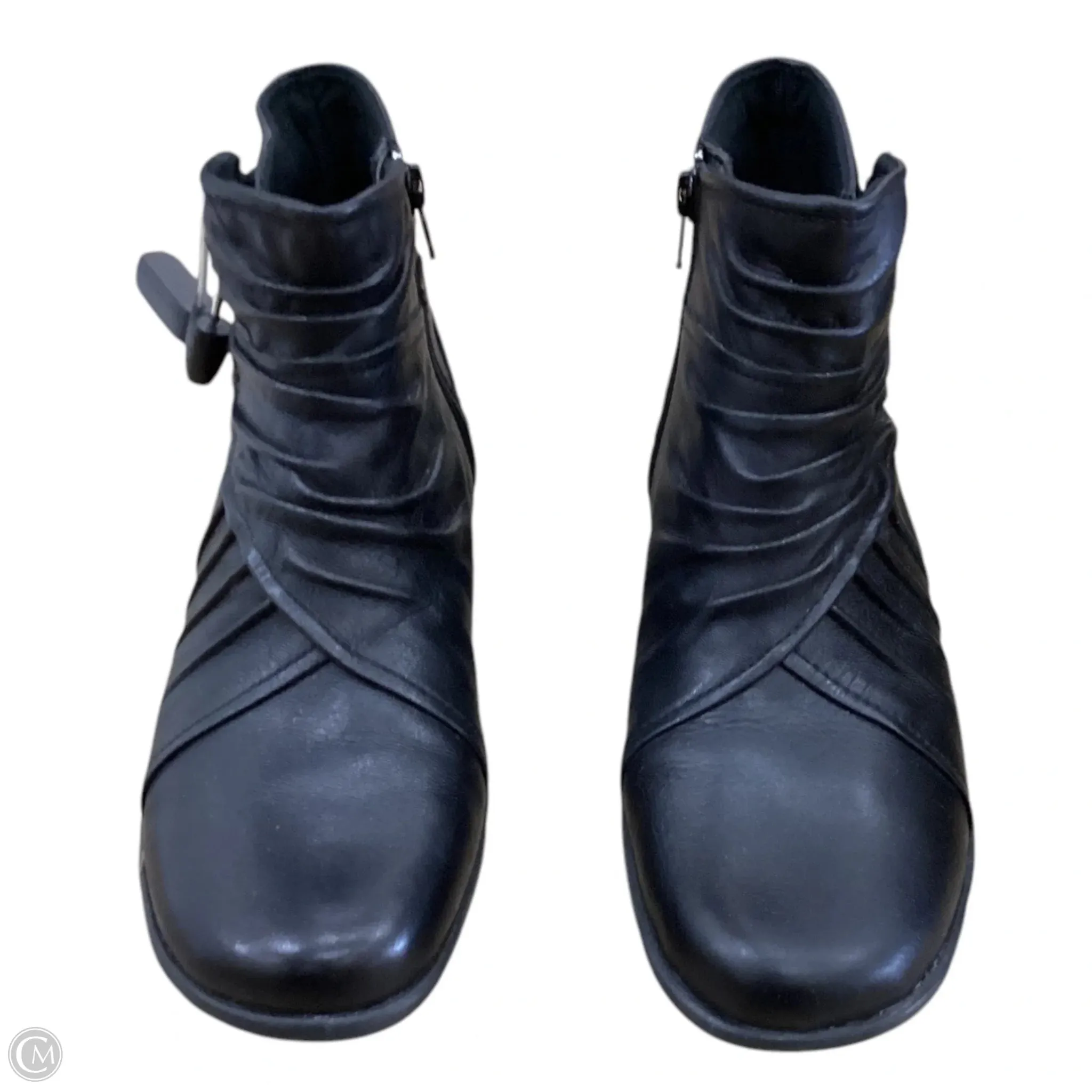 Boots Ankle Flats By Cobb Hill In Black, Size: 7