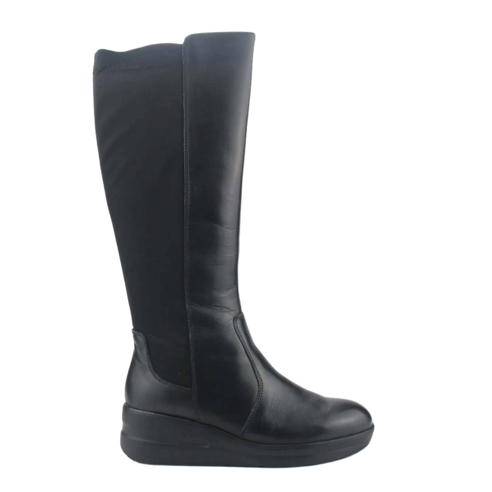 Bota de Cuero Chalada Mujer Rocky-1 Negro Casual