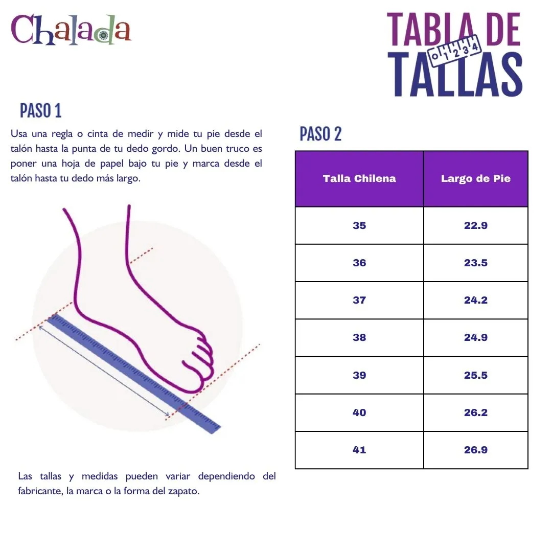 Botin Chalada Mujer Bambina-21 Negro Casual