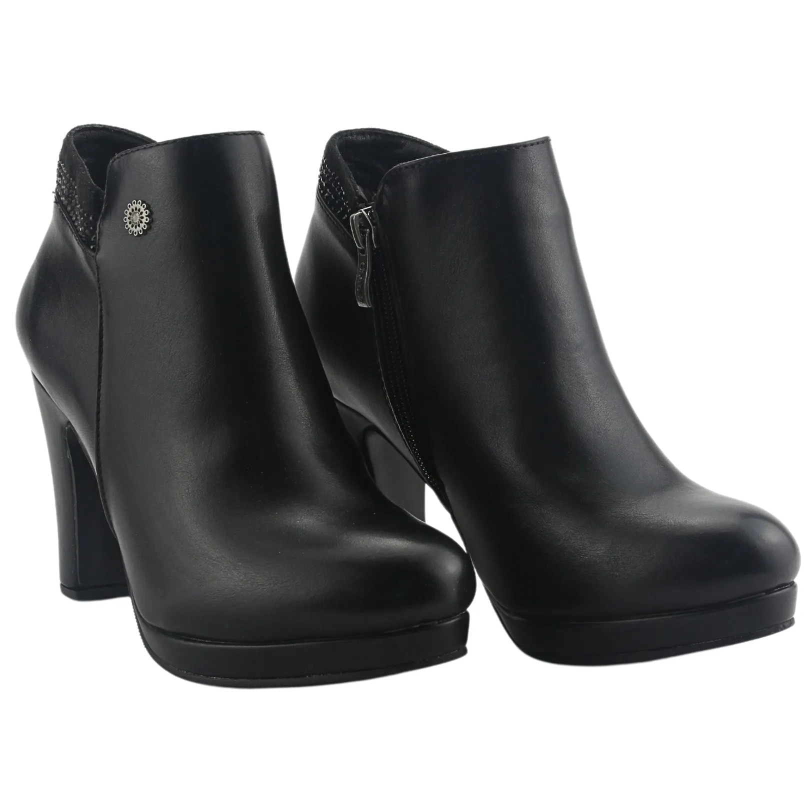 Botin Chalada Mujer Bambina-21 Negro Casual