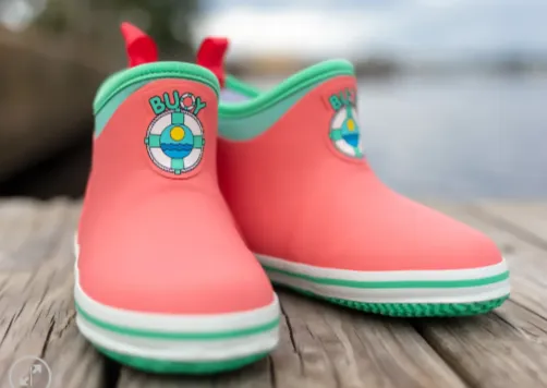 Buoy Boot - Coral / Seafoam