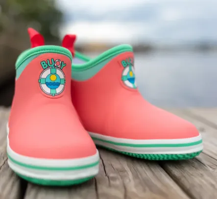 Buoy Boot - Coral / Seafoam