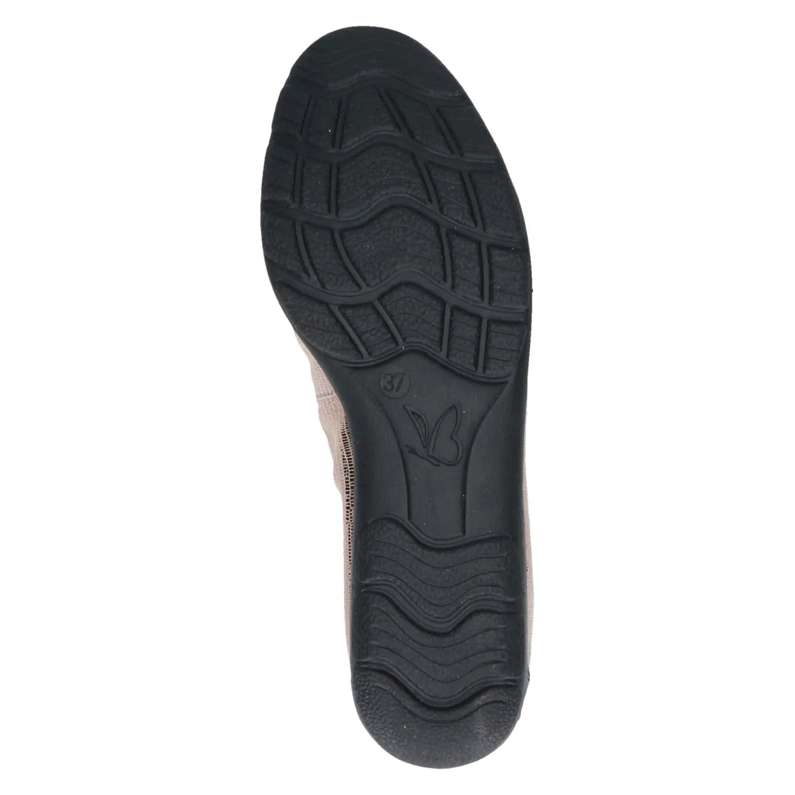 Caprice Classic Pump Taupe Reptile Comb