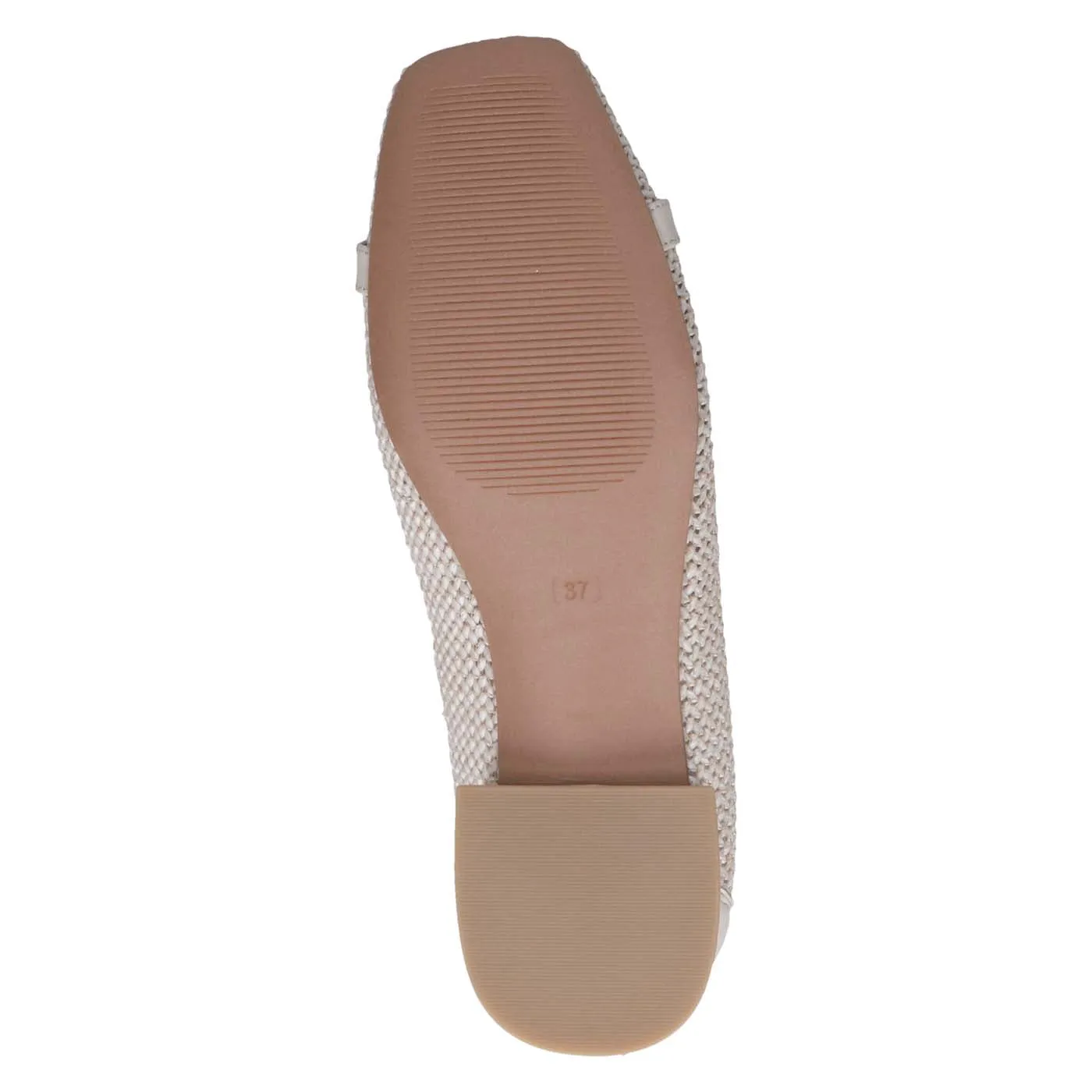 Caprice Classic Weave Pump Off White Comb